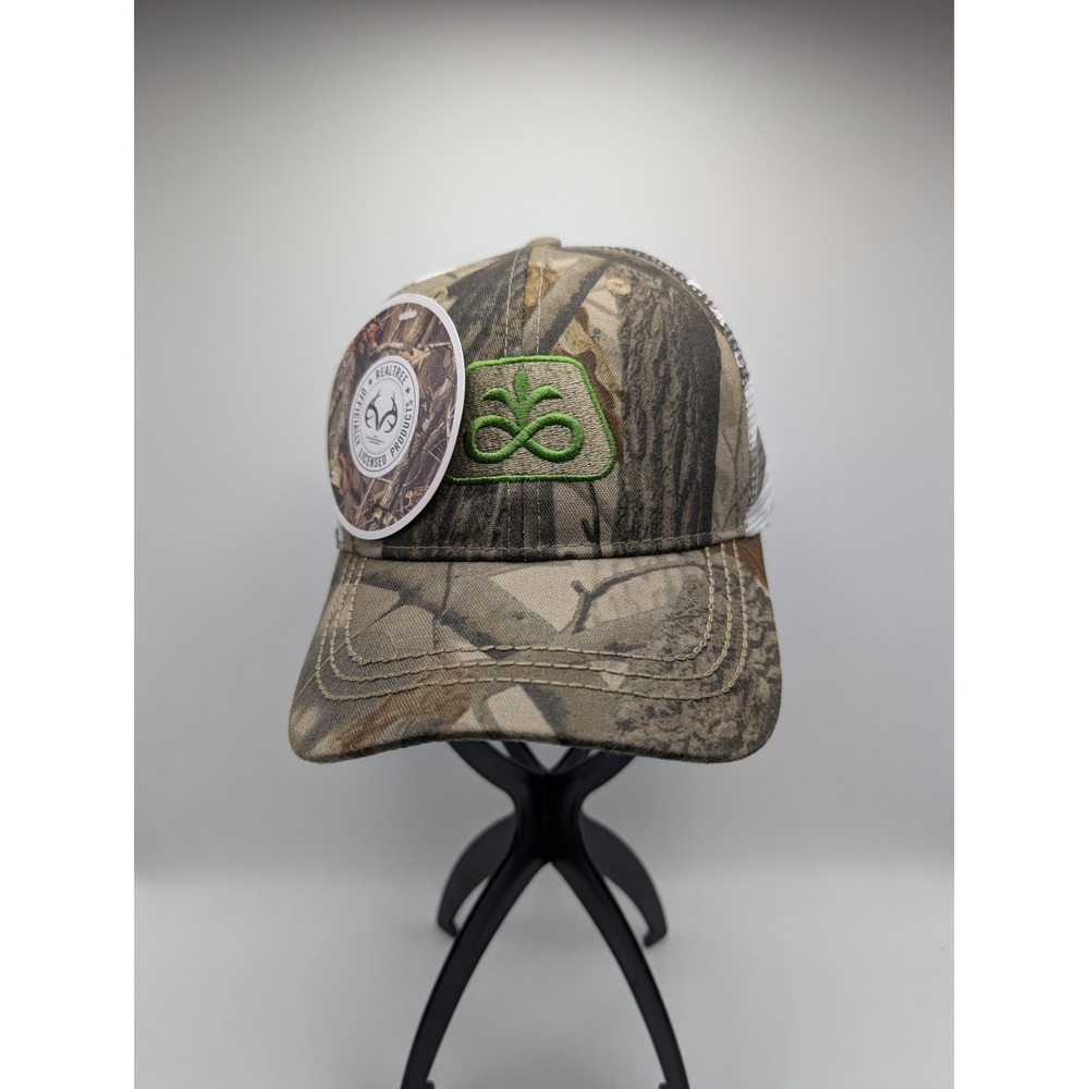 Realtree Camo Corteva Agriscience Trucker Hat Mens Mesh Back Adjustable NWT